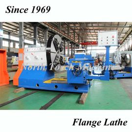 Special Flange Lathe High Speed , Cnc Metal Lathe For Turning Facing Flange