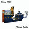 Durable Flange Metal Turning Lathe With Two Chucks SIEMENS CNC Control