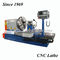 Industrial Automatic Lathe Machine , Metal Horizontal CNC Lathe High Speed