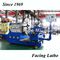 Metal Flange Lathe Easy Operation With PLC Control Long Working Life